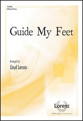 Guide My Feet SATB choral sheet music cover